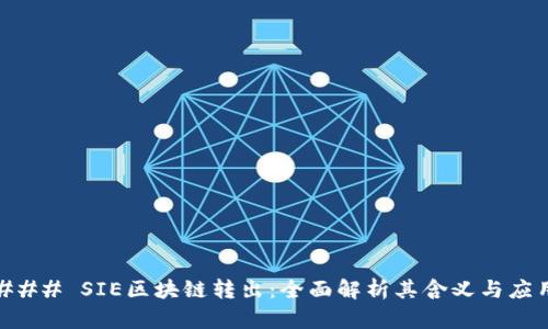 ### SIE区块链转出：全面解析其含义与应用