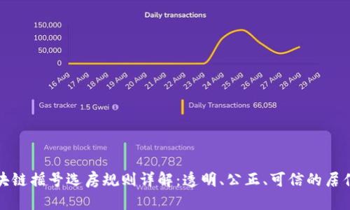 优质区块链摇号选房规则详解：透明、公正、可信的居住新选择
